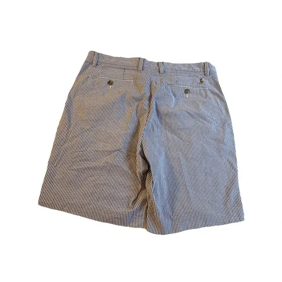 Polo Ralph Lauren Seersucker Stretch‎ Classic Fit Chino Shorts Men's Size 34 - Picture 6 of 6